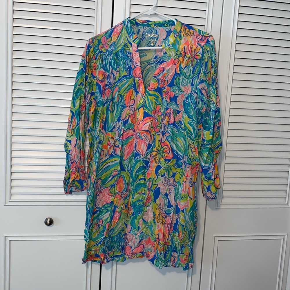 Lilly Pulitzer Bathing Suit Cover Up Dress